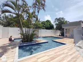 Casa climatizada a 600m da praia - Coroa Vermelha